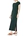 Produktbild Daily Ritual Lived-in Cotton Short-Sleeve Crewneck Maxi Dresses, moosgrün, US L (EU L - XL)