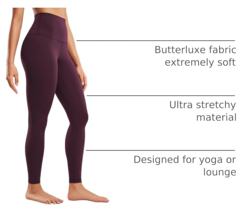 Image of CRZ YOGA Super High Waist Leggings 28 inch | Butterluxe, Extremely Soft, Gentle Compression, Yoga, Over Belly, for Women