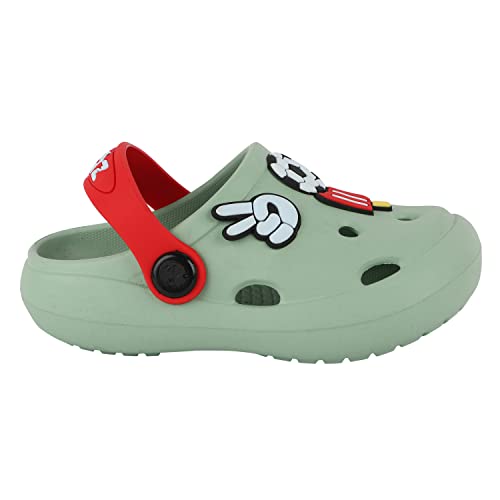 Image of NEOZ Casual Slingback Clogs for Kids with Soft Sole | Slip-On Breathable, Lightweight | Comfortable & Durable | Stylish Indoor & Outdoor Sandals Clogs for Kids