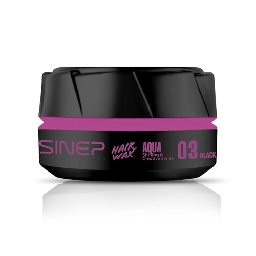 SINEP Aqua Wax 3 Stylingwachs Schwarz
