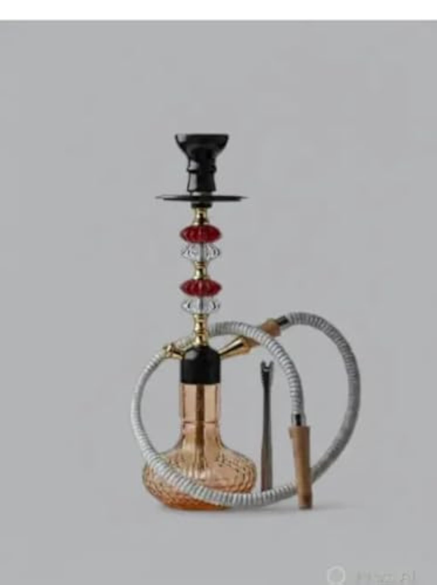 Stylish Glass Hookah Set with Durable Base