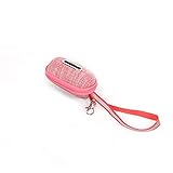 KSFBHC Tragbare helle Haustier Hund Kacke Tasche Dispenser Reinigung Abfall Mülleimer Outdoor Pet Supplies (Color : Red, Size : One Size)