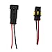 UTSAUTO 2 Pin Way Waterproof Electrical Connector Wire Harness 16 AWG Marine for Car, Truck, Boat, and Other Wire Connections 5 Pack