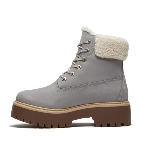 Image of Timberland womens Stone Street Mid Warm Lined Waterproof Boot