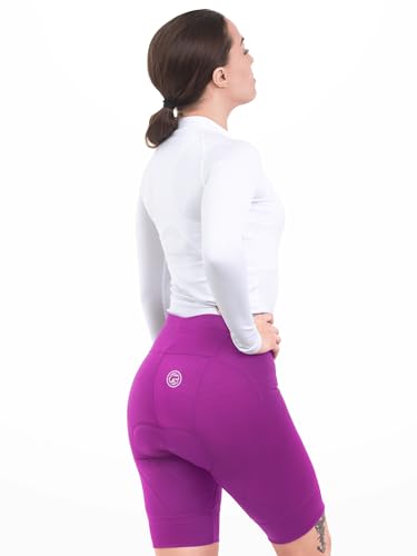 Bermuda de Ciclismo Feminina Barbedo Bright Roxa