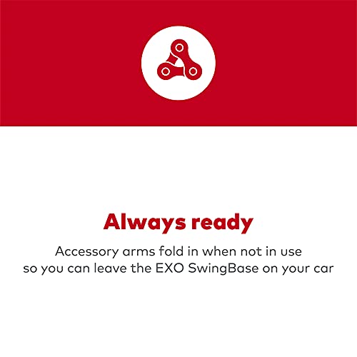 Yakima, Exo Swingbase, Hitch-Mounted Base Rack For Exo System #TOP5