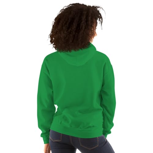 Image of Maydear Happy St. Patrick's Day Hoodie for Men Women Lucky Shamrock Graphic Hooded Sweatshirt