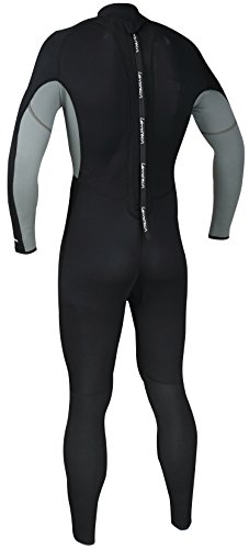 Lemorecn Wetsuits Mens Neoprene 3/2Mm Full Suit(3032Blackgrey-Xl) #TOP2