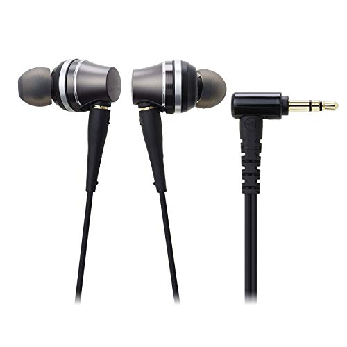 Audio-Technica ATH-CKRS90iS Sound Reality In-Ear High-Resolution Headphones with Mic & Control