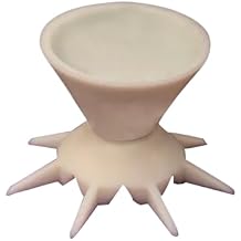 awakentti Silicone Split Cups, Split Cup for Paint Pouring Fluid, DIY Making Pour Painting Supplies, Reusable Pouring Paint Cup with Funnel Legs for Fluid Art 7Channels