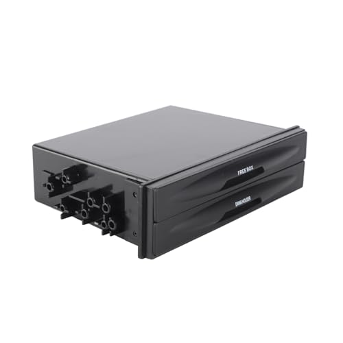 Portavasos para carro con bolsillo para radio CD negro miniatura 1