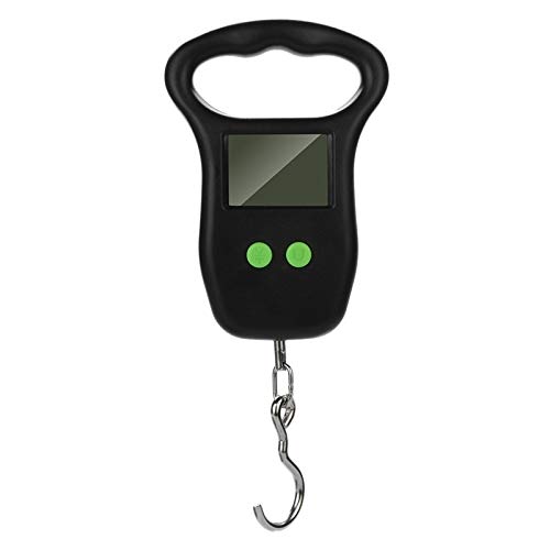 Digitale Küchenwaage, 50 kg x 10 g, für Angeln, Lebensmittel, Gepäck, Stahlhof, zum Aufhängen, LCD, hochpräzise, Messwerkzeuge, genaue Messung
