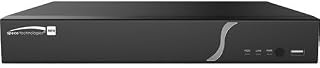 Speco N4NRN 4K 4 canais H.265 NVR, compatível com NDAA, 2TB HDD, preto (substitui N4JLN2TB)