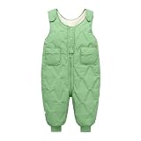 Generisch Baby Kleinkind Winterhose, Jungen Mädchen Dick Warm Schneehose, Winter Warm Gefütterte Thermohose, Leicht Daunenhose Skihose Wanderhose Winddicht Wasserdicht Outdoorhose