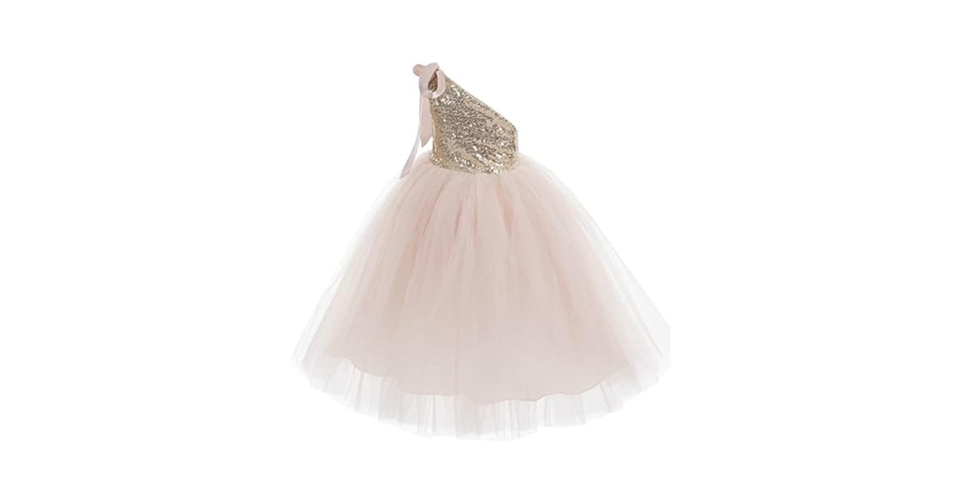 即日発送 新品 Treat Girl's tulle frill jersey Amazon.com: Ruffle Tulle Pageant Dresses for Girls Sparkly