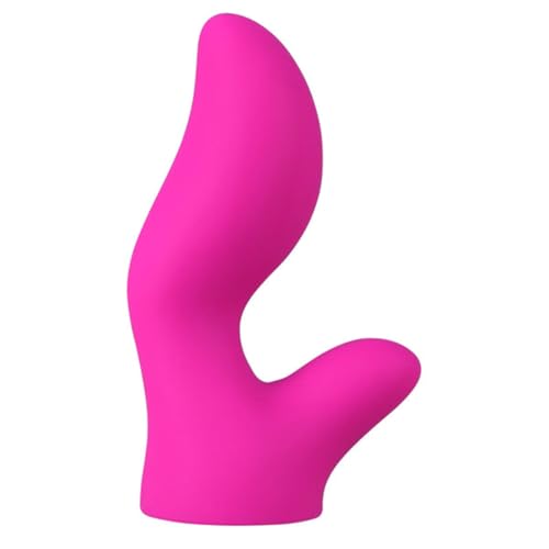 PalmEmbrace Silicone Attachment Head, Dual Stimulation, Compatible with PalmPower Plug and Play, Recharge, and Original Massager, Soft Touch Silicone