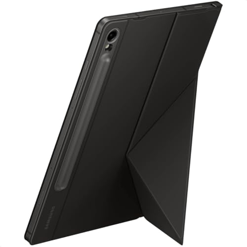 Image of Samsung Galaxy Tab S9 / S9 FE / S10 FE / S10 Lite Smart Book Cover, Tablet Protector Case, Landscape and Portrait Stand Options, Detachable Magnetic Back, Auto Screen On /Off, US Version, Black