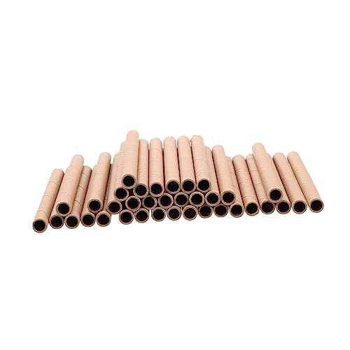 Kisangel 200 Piezas Tubo de llenado de Panal Colmena para Tubos Abejas Nido Tubo de Papel de Bricolaje Herramientas de Bricolaje Suministros de Bricolaje Tubo de Papel Redondo