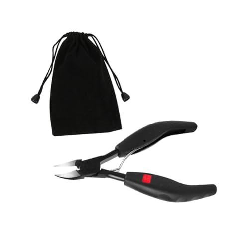 IWOWHERO Professional Cuticle Tools Kit Heavy Duty Toenail Clippers Nail Scissors Nippers Foot Care Tools Stainless Steel