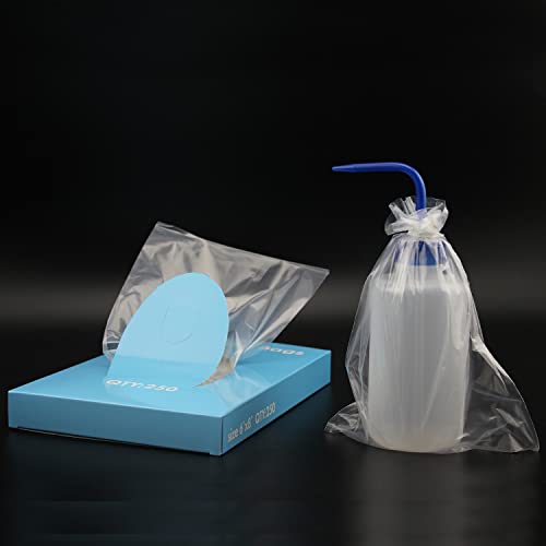 Denergy XP-0310 Tattoo Bottle Bags 250Pcs Dental Bottle Cover Tattoo Wash Bottle Bags Squeeze Bottle Bag Sleeves Barrier thumb #1