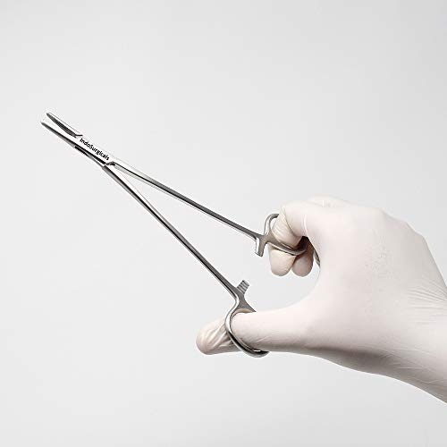 Image of IS IndoSurgicals Deluxe Quality Mayo Hegar Needle Holding Forceps (12 Inch)