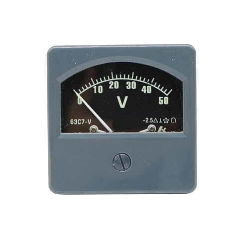 Voltmètre CC pour remplacer un écran cassé par le soleil voltmètre marin 80x80 500V