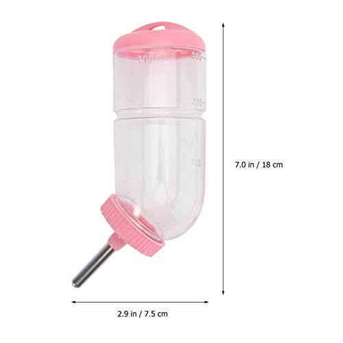 POPETPOP 2 Stuks Waterfontein voor huisdieren groot cavia honden hamster drinkfontein konijn drinkfontein roll-on waterfles hulpmiddel voor het voeren van huisdieren chinchilla - Image 3