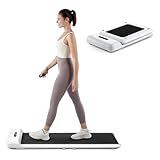 WalkingPad Tapis de Marche, Pliable Walking Pad pour Maison et Bureau, Électrique Silencieux Tapis Roulant 6 km/h avec Télécommande, Pas d'Assemblage Nécessaire