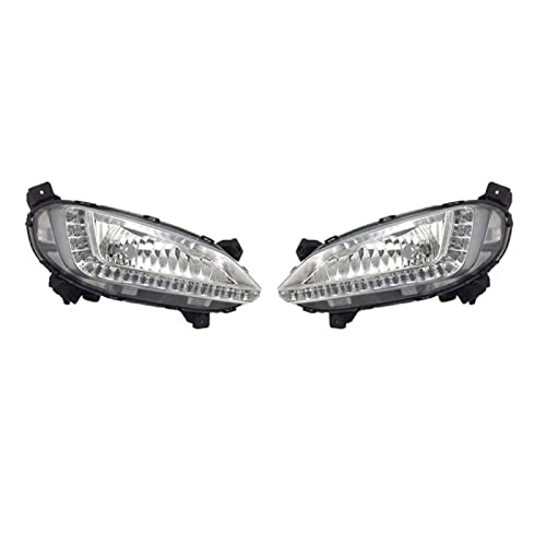 FDRJYO Auto tagfahrlicht Für Hyundai Santa Fe IX45 2013-2017, Auto Nebelscheinwerfer Auto Fahrlampe Tagfahrlicht Stoßstange Lampe