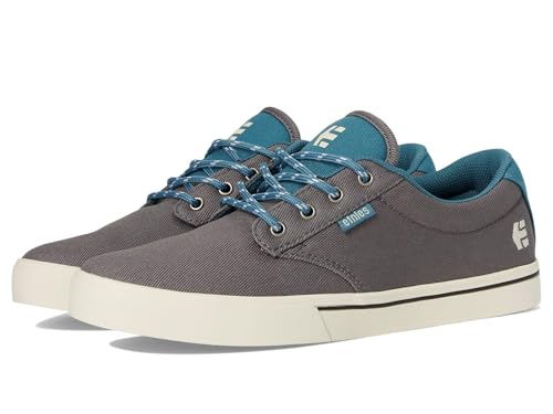 Etnies Men's Jameson 2 Eco Skate Shoe, Grey/Grey/Blue, 10.5