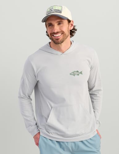 HUK Hoodie Tee for Men, Lightweight Performance Fishing Hooded Shirt with UPF Sun Protection4