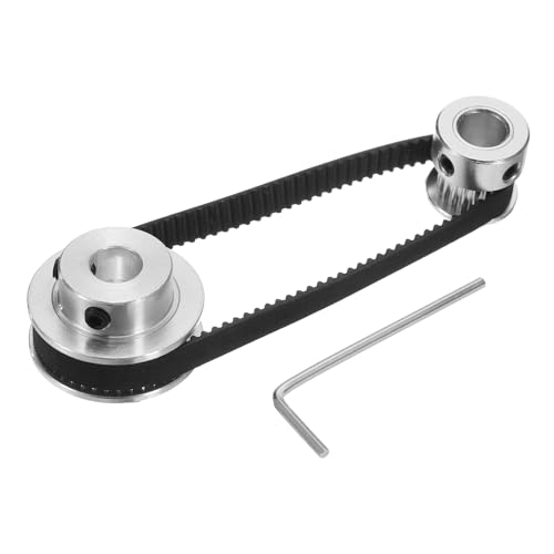 Produktbild von QUARKZMAN 4x GT2-Zahnriemenscheibe 40T – 10mm Bohrung, Alu – Für 6mm Riemen – 3D-Drucker & CNC