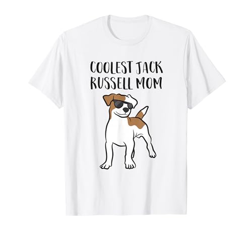 Più cool Jack Russell Terrier mamma mai. Divertente Jack Russell Pet Owner abbigliamento per le mamme che amano i cani terrier Jack Russell. Jack Russell Terrier cane regalo per proprietari di Jack Russell e amanti dei cani. Divertente Jack Russell madre idea regalo.