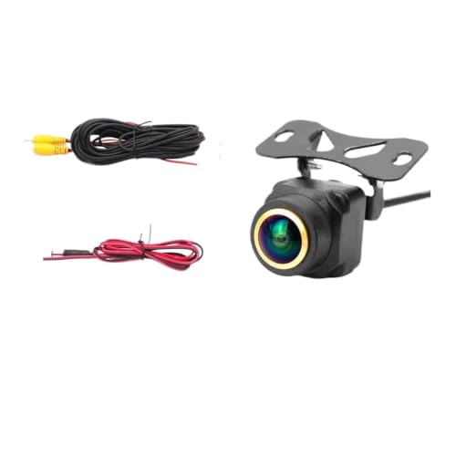 Caméra de recul AHD 720P avec objectif fisheye bleu et vision nocturne pour stationnement universel
