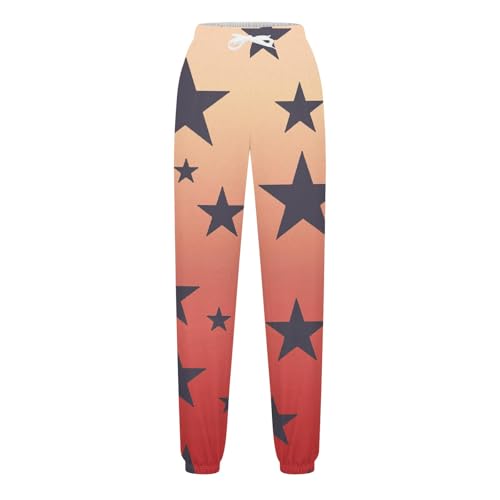 Sweatpants for Girls High Waist Baggy Joggers Drawstring Elastic Fashion Teen Clothes with Pockets4