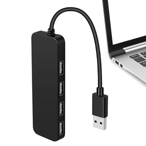 Divisor USB para ordenador portátil, múltiples puertos USB, expansor USB de alta velocidad, divisor USB de 4 puertos para ordenador portátil, unidad flash Woteg, Adaptador USB, Duplicador USB C