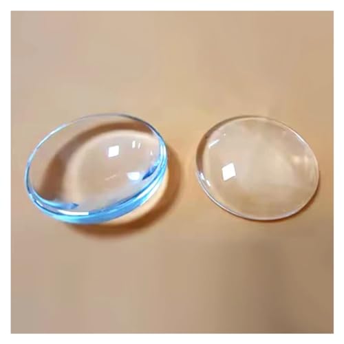 プリズムと万華鏡 2 個直径 20 ? 40 ミリメートル凸エッジなし光学 LED 懐中電灯トーチ投影ライト 理科教室光学キット (Size : D22H5.7F30mm)