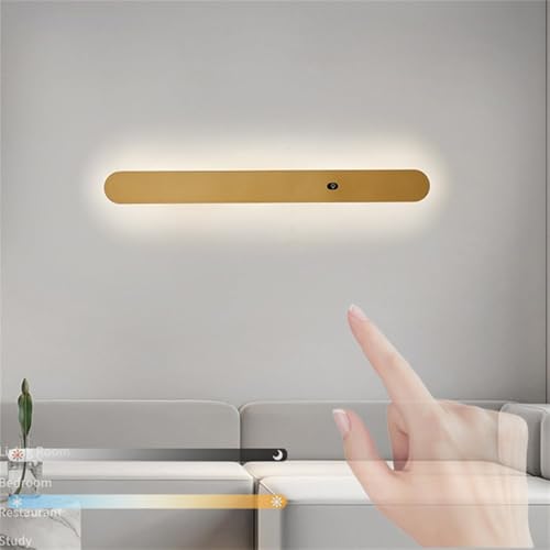 Apliques pared largo regulable para pasillos oscuros sin cambiar interruptores