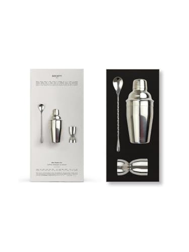 Mini coctelera Society Paris de diseño compacto para mezclar tus cócteles individuales con éxito