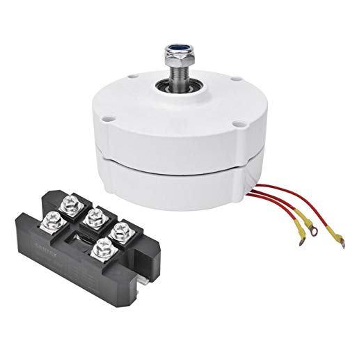 Image of Wind Turbine Generator, High Reliability Ne-100 Permanent Magnet Generator, 3-Phase Low Loss for 750Rpm Industry 50Hz(Motor + Rectifier)