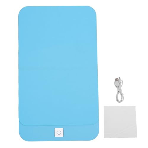 Generic Phone Sanitizer Box, 253.7nm Wavelength USB Charging for Cell Phones Keys Toothbrushes Headphones, with Safety Auto Shutoff, Fits Devices Under 6.7 Inches (Blue)