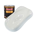 Restoration Shop - Pure White Urethane Basecoat Auto Paint - Quart Paint Color Only - Professional High Gloss Automotive, Car, Truck Refinish Coating