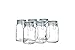 Produktbild MÄSER 925341 Gothika, Einmachgläser 1,45 l, 6er Set, made in Germany, Vorratsgläser mit Deckel und Drahtbügel zum luftdichten Aufbewahren, Einkochen und Einlegen, Glas, transparent