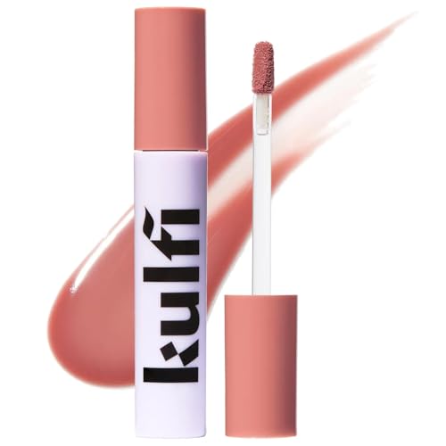 Kulfi Lassi Lips Staining Lip Oil Long-Lasting Moisturizing Lip Oil with High Shine Glossy Finish Lip Stain (Sweet - cool dusty pink)