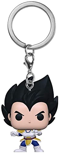 Funko Pop! Keychain: DBZ - Vegeta Dragon Ball Z - Minifigura de Vinilo Coleccionable Llavero Original - Relleno de Calcetines - Idea de Regalo- Mercancia Oficial - Anime Fans - Minifigura
