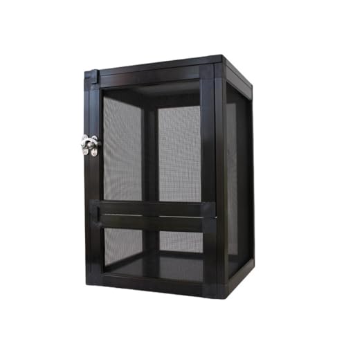 Amazon | YURIBUG 爬虫類飼育用アクリルケージ 45*45*80cm アルミ素材