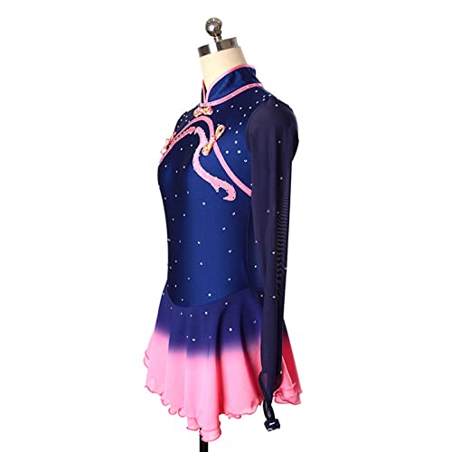Vestidos De Patinação Artística, Conjunto De Traje De Dança De Balé De Patinação Salto Estilo Chinês
