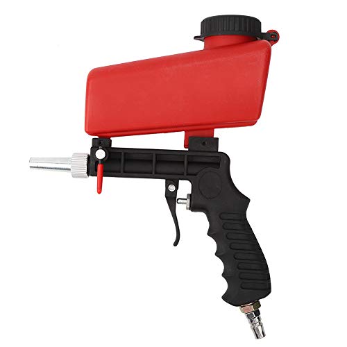 Hand Held Sand Blaster Blasting Tool Portable Pneumatic Aluminum Remove Paint, , , and Grime on Surfaces