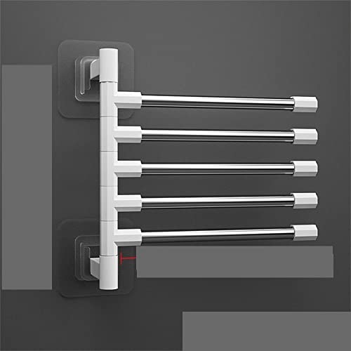 Rack de serviette rotatif pour éliminer l'humidité sur l'étagère de salle de bain