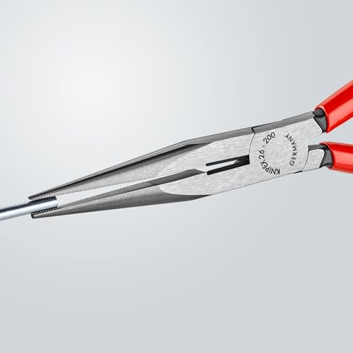 KNIPEX Flachrundzange mit Schneide, 26 11 200 – Ansicht 5